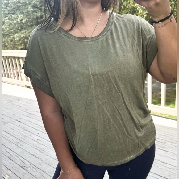 Cable & Gauge SPORT • Boxy Burnout Tee - Picture 1 of 9